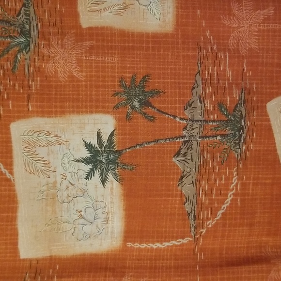 🌴EUC~Paradise Collection Button Down Short Sleeve Shirt - Picture 5 of 14